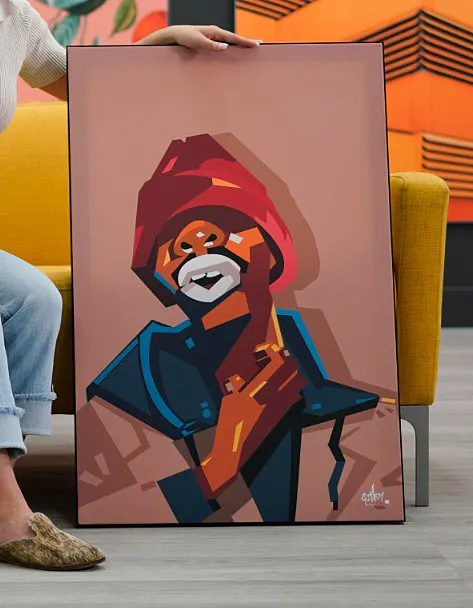 Dave Tyrone Biggums Wall Art