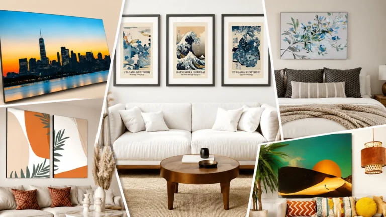 Modern Living Room Wall Art Ideas
