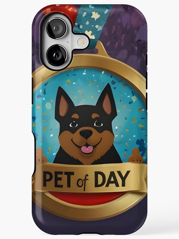 Paw Print Pet Day Hero iPhone Case