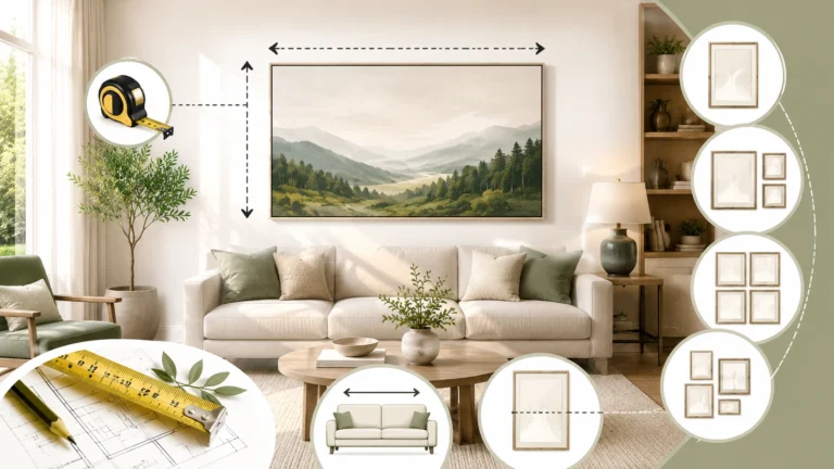 wall art size