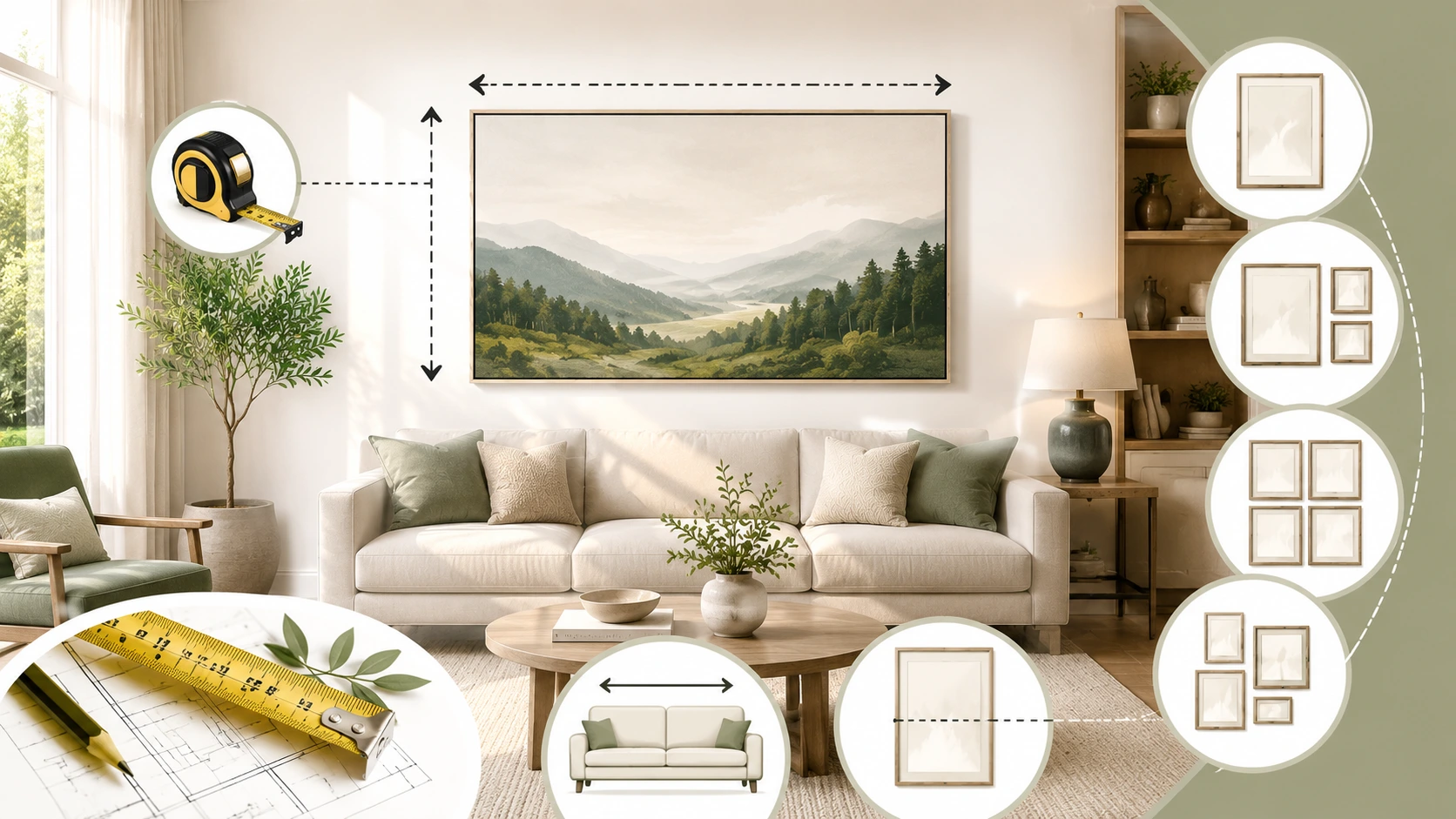 wall art size