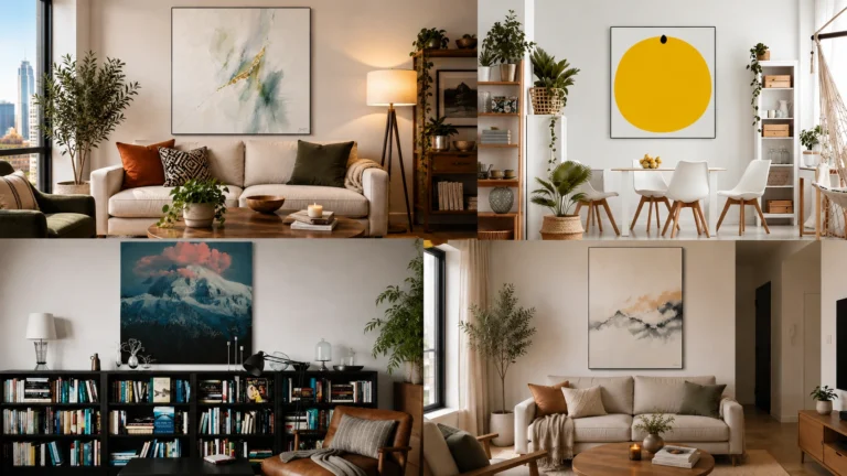12 Best Wall Art Picks for a Small Apartment (Budget-Friendly Under $200)