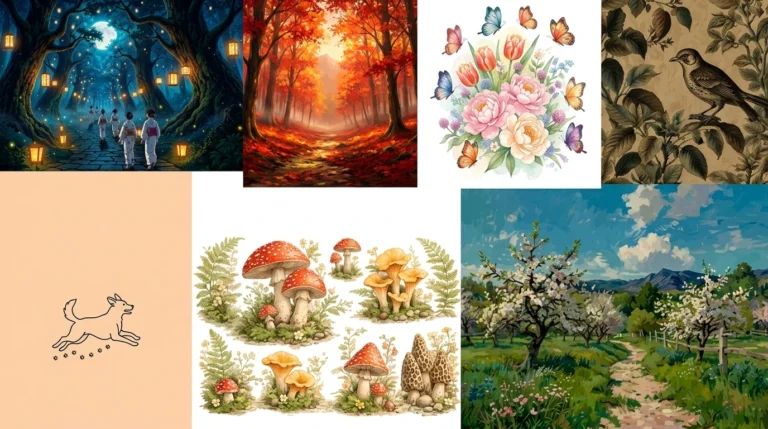 12 Dreamy Cottagecore Bedroom Posters