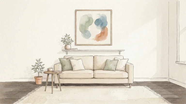 What Wall Art Goes With a Beige Sofa 7 Color Combinations + Product Picks